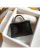 HERMES MINI KELLY BAG CROCODILE GRAIN